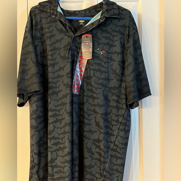 Greg Norman SHARK shirt. XL. men’s ‼️ NWT.  KILLER Awesome shirt. - Picture 1 of 5